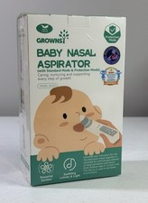 GROWNSY Nasal Aspirator for Baby Or Toddler Electric Nose Aspirator Rechargeable