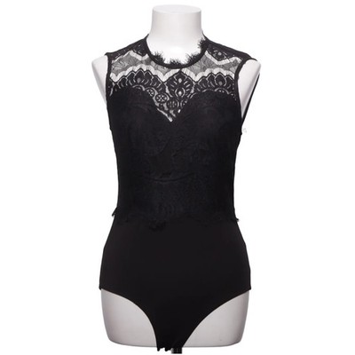 Vera & Lucy, Body, Größe: L, Schwarz, Elasthan/Polyester, Damen, Spitze #34S