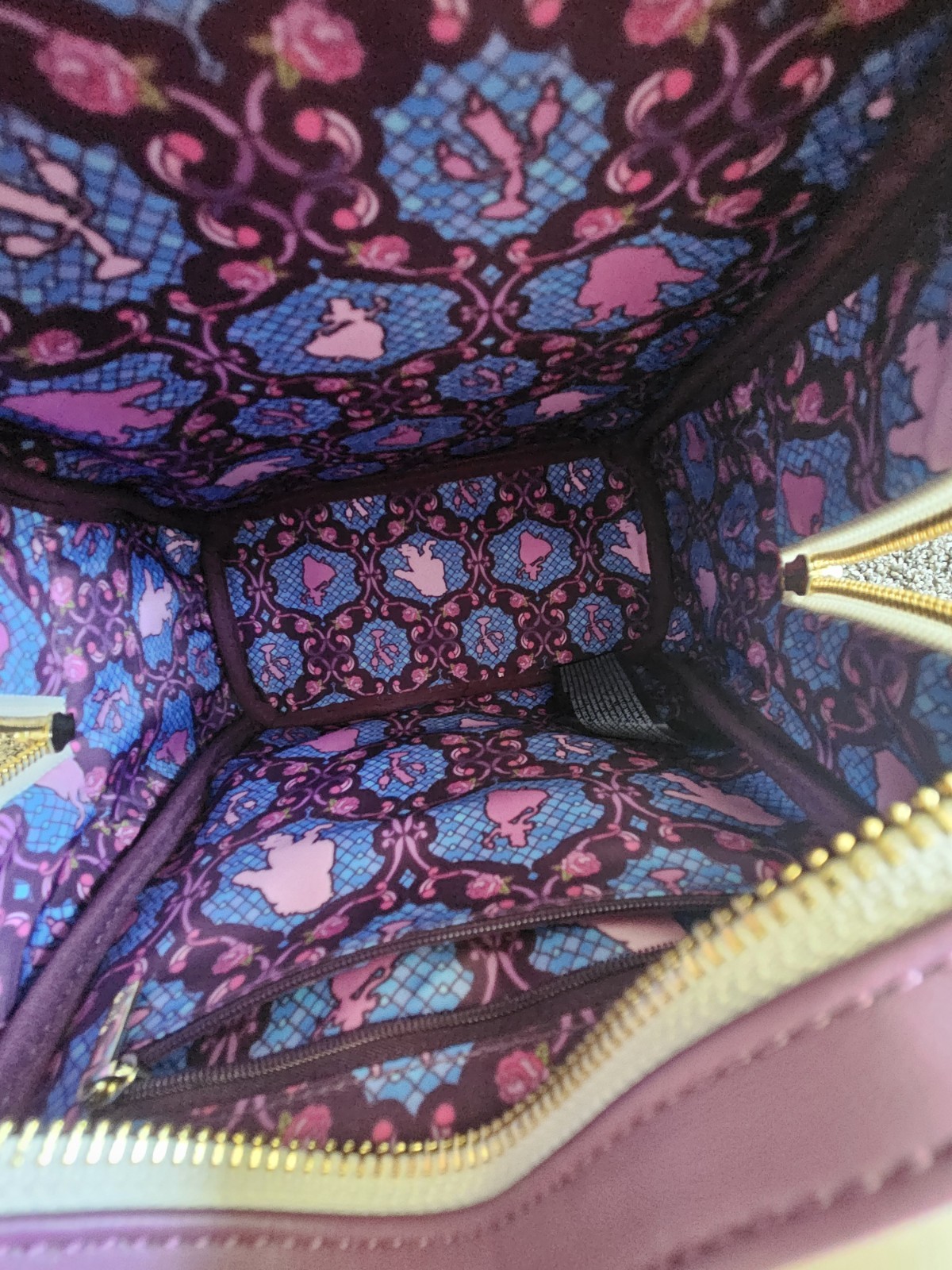 Loungefly Disney Beauty and the Beast Belle Stain… - image 7