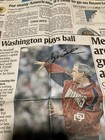George W Bush Signed Newspaper Page — photo 2