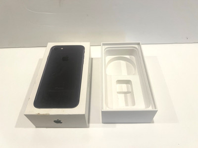 Apple iPhone 7 32GB BLACK - EMPTY BOX ONLY - No Phone