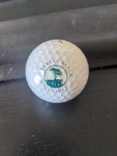 PEBBLE BEACH 1919 GOLF LINKS LOGO GOLF BALL TITLEIST 1 PRO V1 SUPER RARE CLEAN