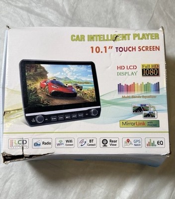 10.1  Double Din Car Stereo Touch Screen GPS Bluetooth WiFi MirrorLink Radio New