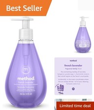 12 Oz Biodegradable Lavender Hand Wash - Hydrating & Plant-Based Formula 0.67 per fl oz
