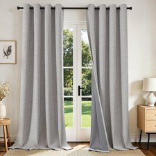 Blackout Curtains 96 Inches Long, Light Blocking Curtains for Bedroom 2 Panel...