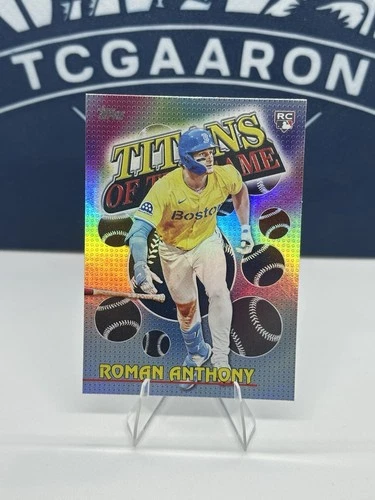 2026 Topps Series 1 - Titans of the Game Roman Anthony #TOG-9 (RC)