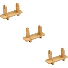 3 Pack Japanese Fan Display Stand Stands for Fans Oriental Holder
