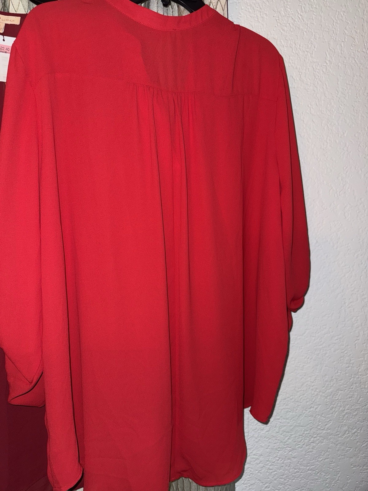 5-Ladies Lightweight Solid Colored Blouses - Size… - image 10