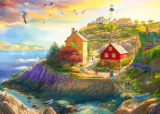 Goat Hill Lighthouse 1000 Piece Jigsaw Puzzle for Adults  Unique, Perfectly-Fit