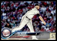 2018 Topps Addison Reed Minnesota Twins #595