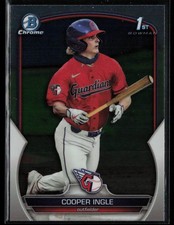2023 BOWMAN DRAFT CHROME COOPER INGLE RC CLEVELAND GUARDIANS #BDC-85 BASE
