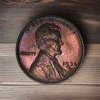 1935 S Lincoln Wheat Penny, BU, Brilliant Uncirculated, Beautiful Toning