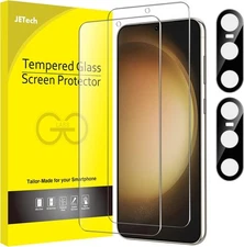 JETech Screen Protector for Samsung Galaxy S23 5G 6.1-Inch with Transparent 