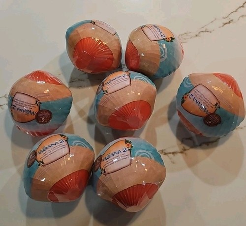 Disney Moana 2 Mini Collectible Plush Pack Lot Of 8. 1 Not Pictured