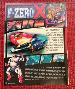 F Zero Poster | eBay