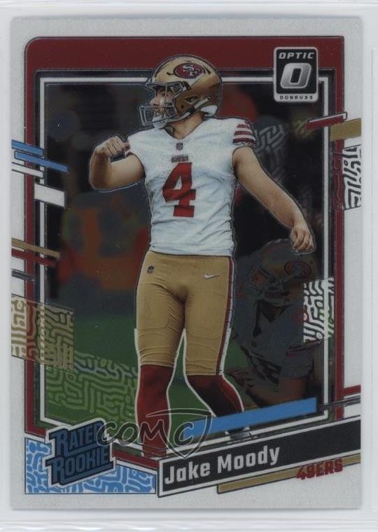 2023 Panini Donruss Optic Rated Rookie Jake Moody #289 Rookie RC 1hn2