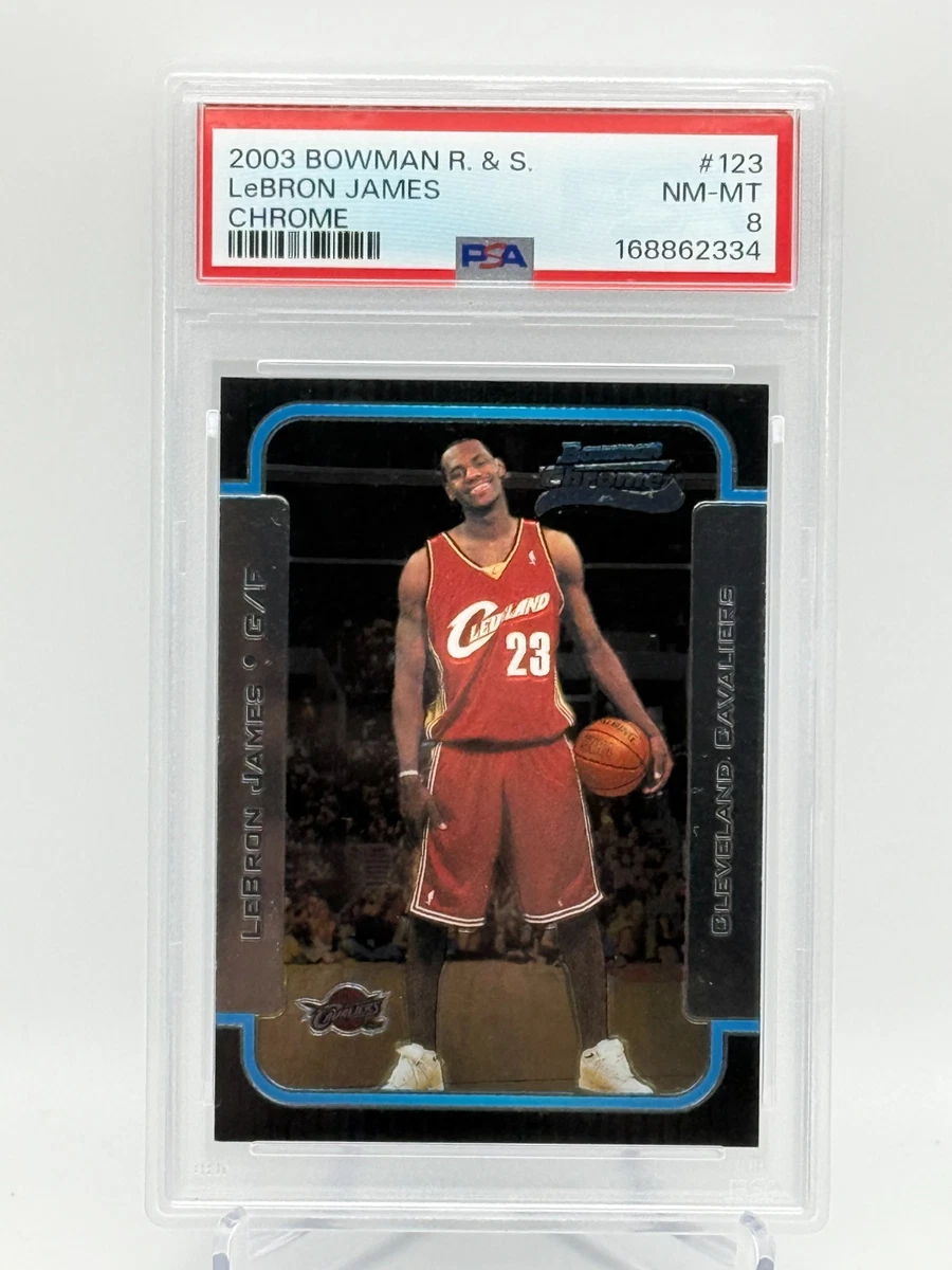 Bowman LeBron James Basketball Rookie Sports Trading Cards for