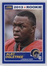 2013 Score 2013 Rookie Blue Alec Ogletree #335 0c4