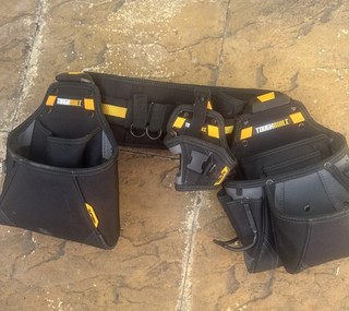 Toughbuilt Contracter Tool Belt With 3 Pockets