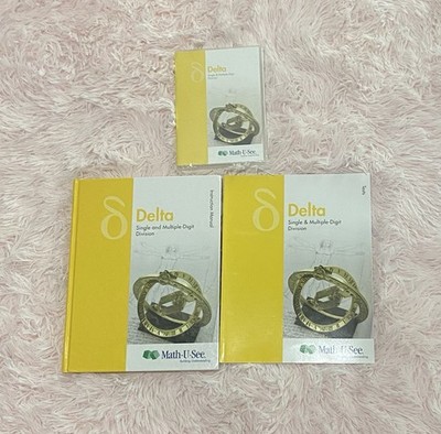 Math-U-See Delta Single and Multiple-Digit Division Instruction Manual DVD Tests
