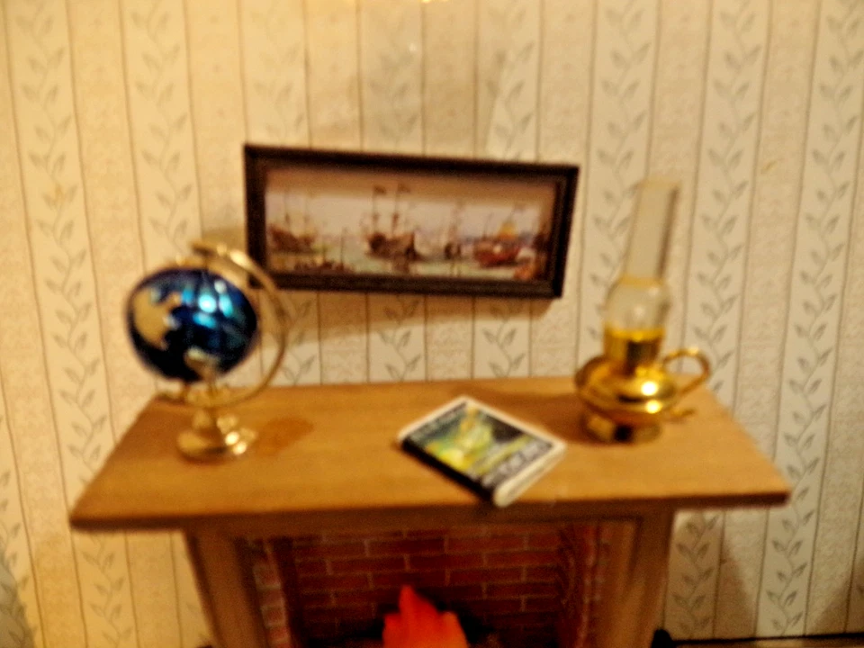 MINIATURA CASA DE MUÑECAS, JUEGO DE AJEDREZ CABALLERO Foto 4 de 4