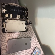 Apple iPhone 6 16GB Gray Unlocked Broken Parts Only 2 Phones