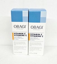 2 PACK! OBAGI CLINCAL VITAMIN C Eye Brightener Cream 0.5 fl.oz