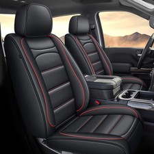 Seat Covers Fit for Chevy Chevrolet Silverado GMC Sierra Pickup 2007-2024 202...