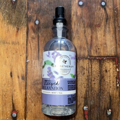 Bath & Body Works Aromatherapy Steeped Relaxation Tea Lavender Mint Oil Mist