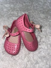 Mini Melissa Toddler Girl Sz. 6 Pink Mary Jane Shoe. Adorable, Comfortable
