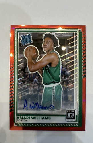 2025 Donruss Optic Donruss Ink Amari Williams