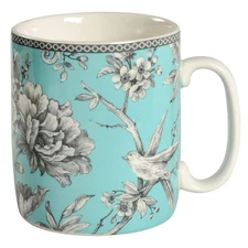 222 Fifth Adelaide Turquoise Jumbo Mug 10670595