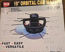 Wen 10” Orbital Head Car Waxer Includes Original Box With Instruction Booklet