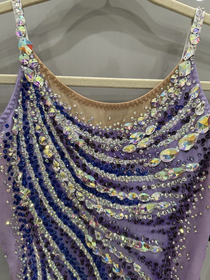 Rhythmic Gymnastics Leotard 160-165 Cm    Ages 14-16 - Image 3 of 4