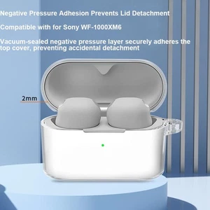 TPU Transparent Cover Earbuds Case For Sony WF-1000XM6 Headphone Protective Case
