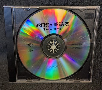 Britney Spears Piece Of Me Radio Promo CD Single (CDr, US, 2007) Blackout