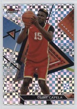 2023-24 Topps Finest Uncommon Checkerboard Refractor Clint Capela #170 1cc0