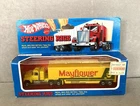 Vintage 1980 Hot Wheels Steering Rigs - Ford LTL Moving Van, Mayflower WWM #3433