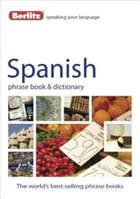 Berlitz Spanish Phrase Book & Dictionary - Paperback - GOOD