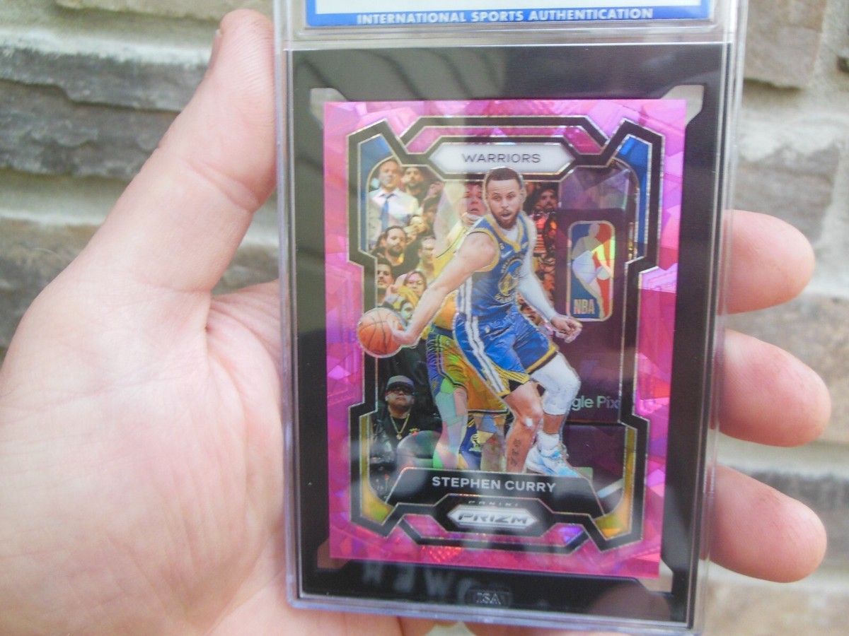 2023-24 Panini Prizm - Stephen Curry #119 Pink Ice Prizm for