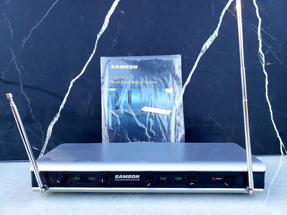Samson Stage V466 Quad Vocal Wireless System - Image 2 of 4