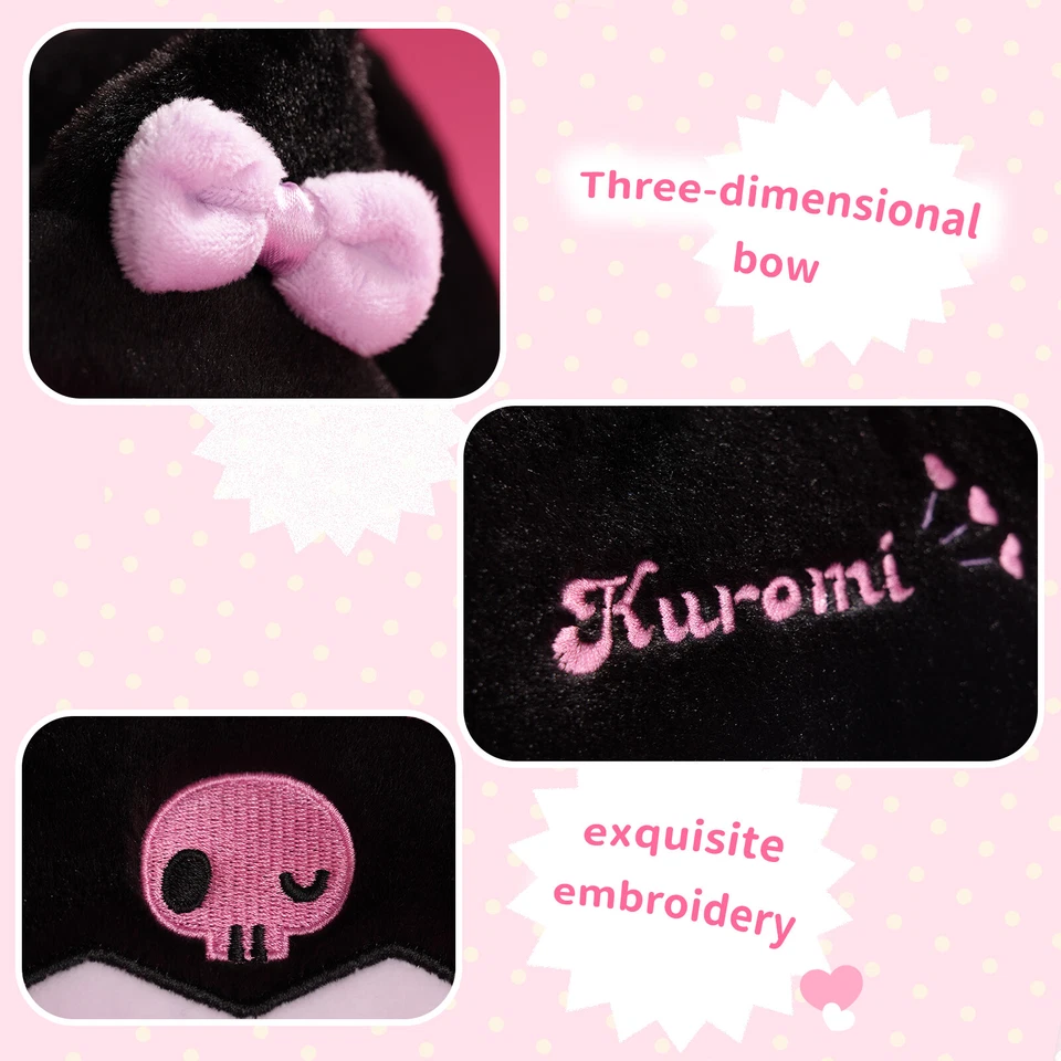 Plush Carry Case for Nintendo Switch & OLED Storage Bag with Shoulder Strap KLM - Image 3 of 4