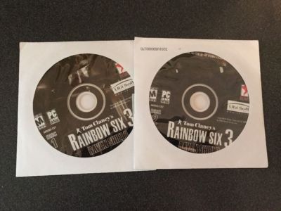 TOM CLANCY'S RAINBOW SIX 3: RAVEN SHIELD (PC, 2003) OEM DISCS ONLY