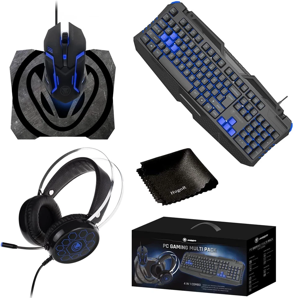 Snakebyte Keyboard And Mouse Combo With Mouse Pad, Gaming Headset Wire - Image 3 of 4