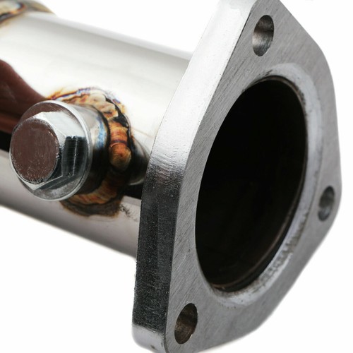 510mm STAINLESS RACE EXHAUST DE CAT DECAT PIPE FOR VW GOLF MK3 8V 16V GTI - Afbeelding 2 van 12