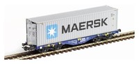 "Pt Trains 100264 Intermodalwagen Sncf Sgmmnss Modalis + Container 40\""