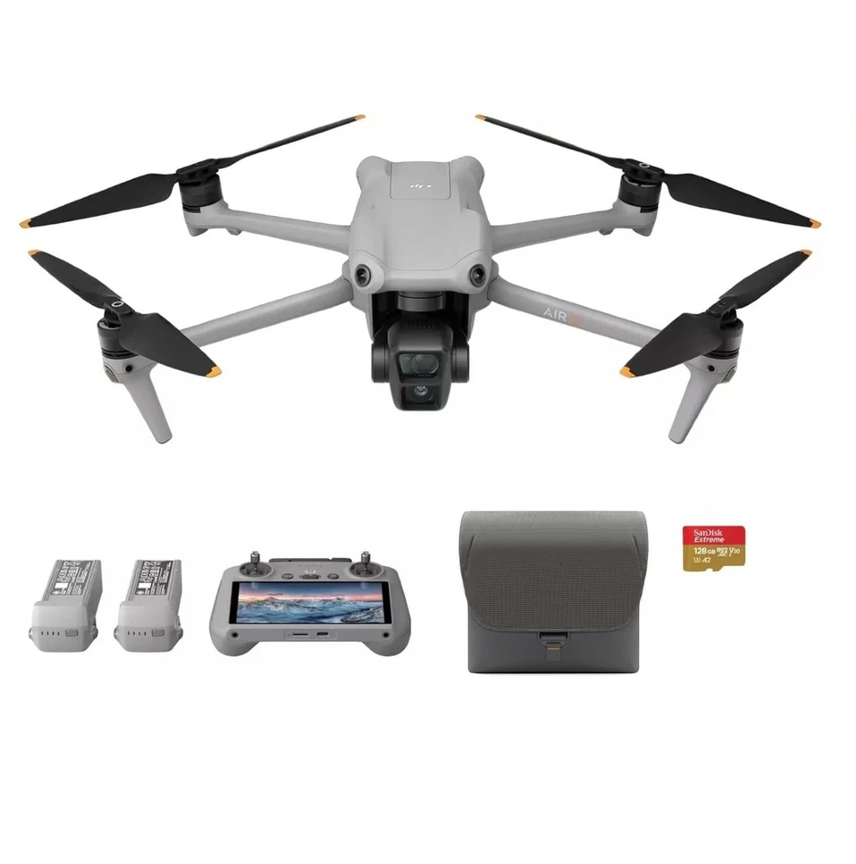 Combo Drone DJI Air 3 Fly More Pro - Certificado Reacondicionado