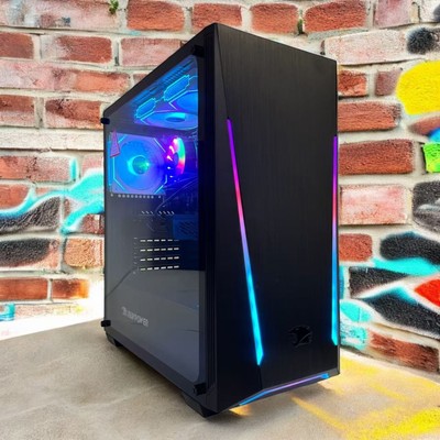 Custom Build ARGB Gaming Desktop PC i7 16GB RAM up to 1TB + 4TB Win11 500W PSU