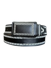 Cinto Vaquero Piteado Bordado de Piel Men  s Western Embroidered Leather Belt