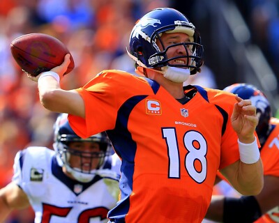 8x10 Photo PEYTON MANNING Denver Broncos NFL Pro Super Bowl MVP Colts ...